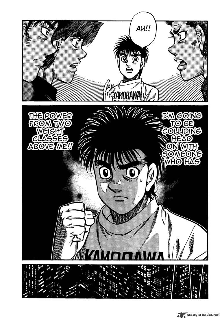 Hajime no Ippo: Fighting Spirit, Chapter 916 image 09